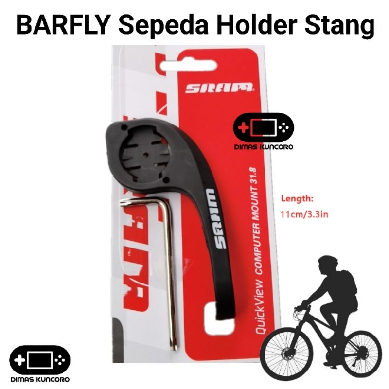 BARFLY ผู้ถือจักรยาน Handlebar cycplus m1 m2 g1 mini bike holder วงเล็บ gps