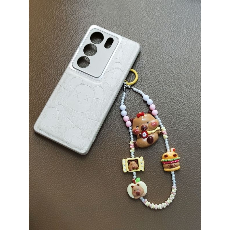 GUNDAN CUSTOM BEADS CAPYBARA - CAPYBARA KEYCHAIN - MOTEE - พวงกุญแจ - UV BEADS PREMIUM BIG SIZE