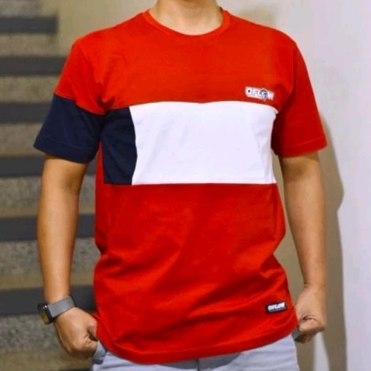 เสื้อยืด Dflow ของแท้ ลายผ้าฝ้ายลําลองนุ่ม