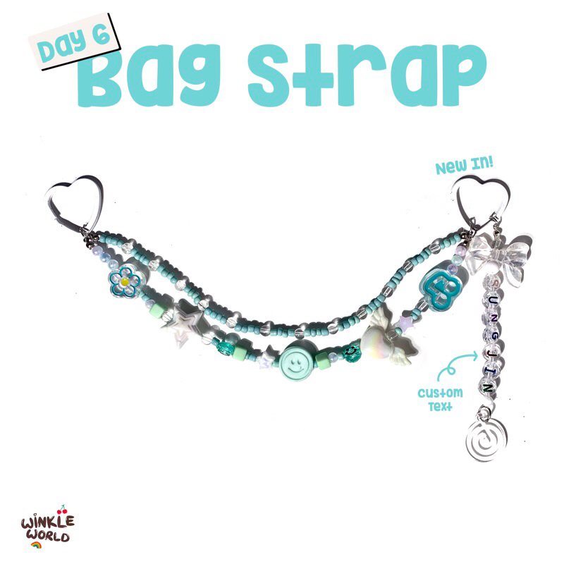 สายกระเป๋าคอนเสิร์ต DAY6 / แขวนตกแต่ง DAY6 กระเป๋าคอนเสิร์ต