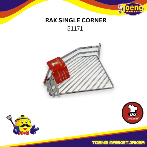 CORNER SHELF / SINGLE CORNER SHELF 51171 COOKMASTER