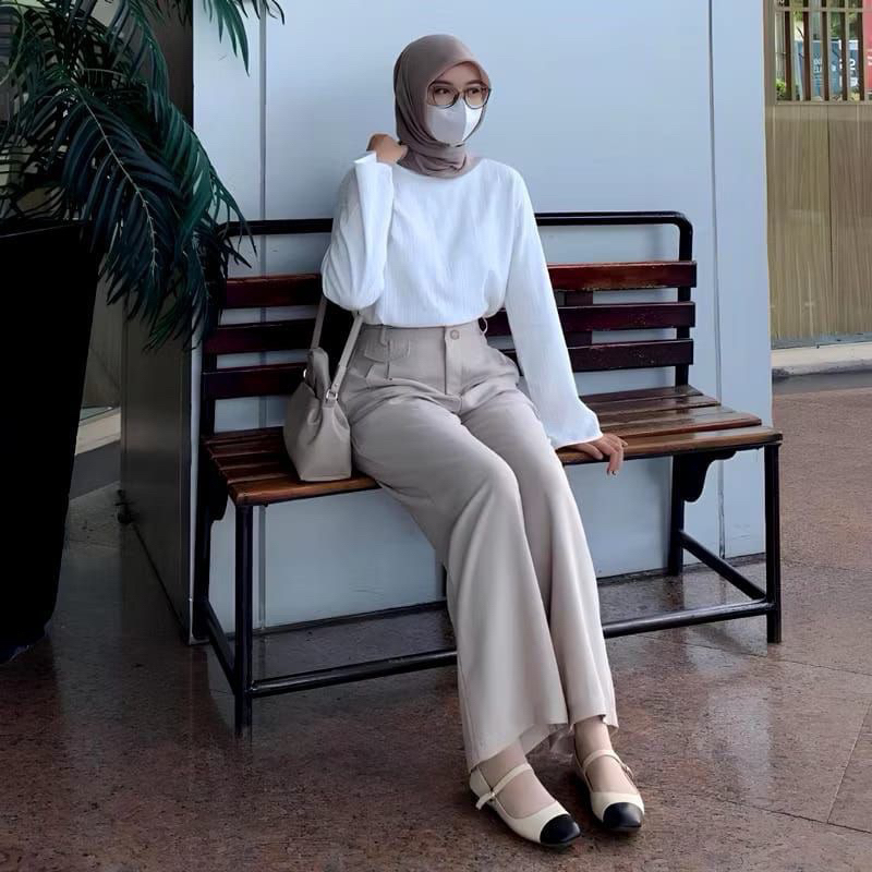 ORO PANTS ครีม******