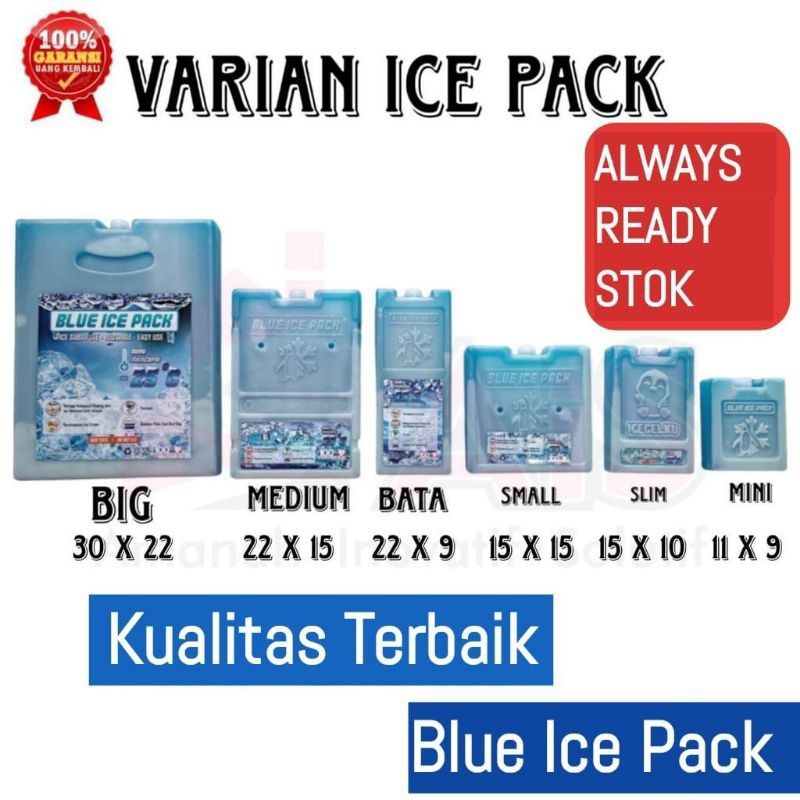 ICE PACK BLUE REPLACEMENT FOR DRY ICE GEL BLUE ICE PACK คุณภาพสูง หลายวัตถุประสงค์ ICE GEL