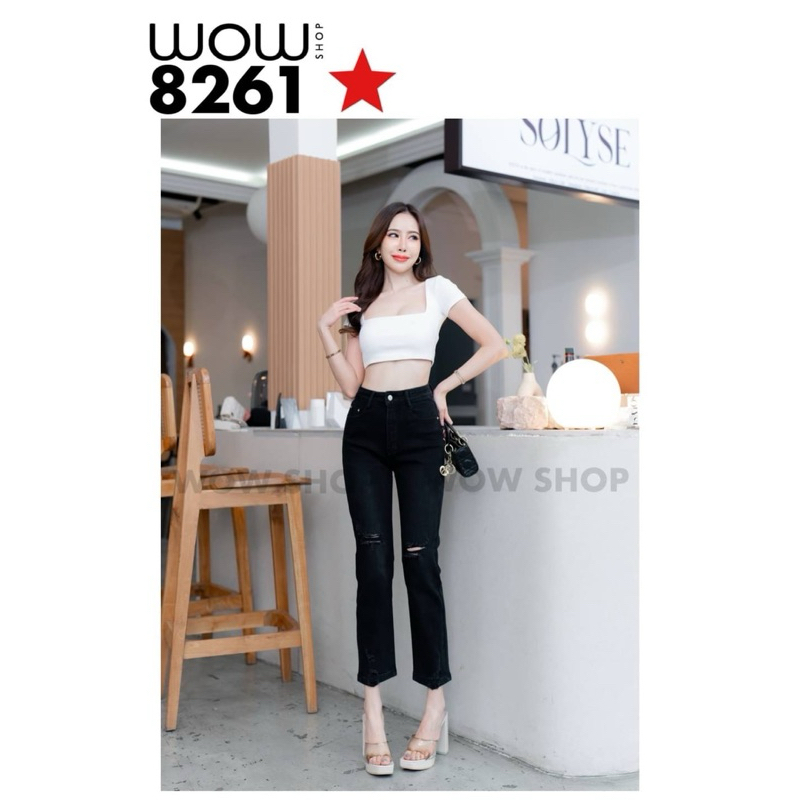 WOW 8261 IMPORTED BANGKOK BRAND JEANS LONG PANTS WOW