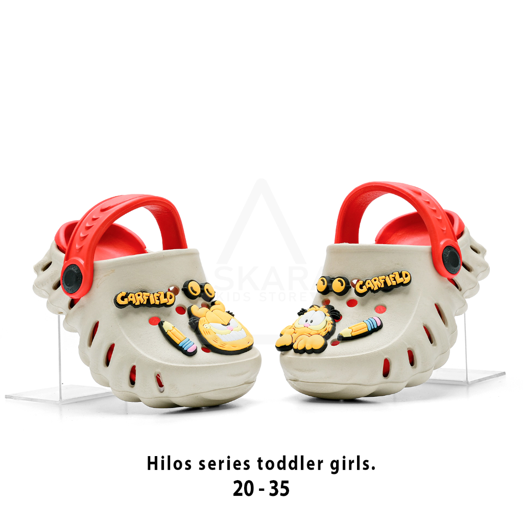 ใหม่ สวัสดี'ส - รองเท้าแตะเด็กผู้ชายสไตล์แมวน่ารักมีสายด้านหลัง 1 ปี - 7 ปี - รูปที่ 6