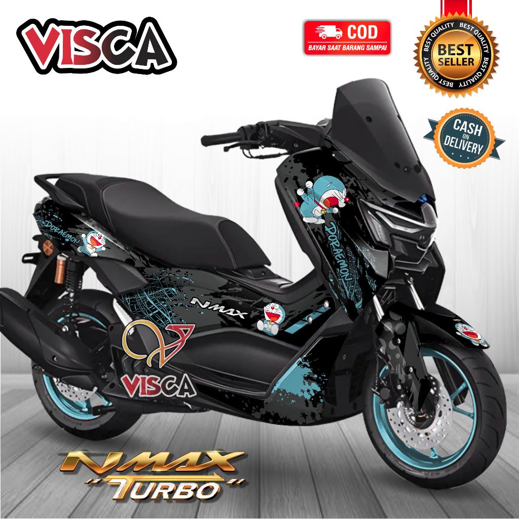 Decal NMAX Turbo Full Body สติกเกอร์ NMAX ใหม่ 2024 Fullbody Decal Nmax Neo Striping NMAX 2024 ล่าสุ