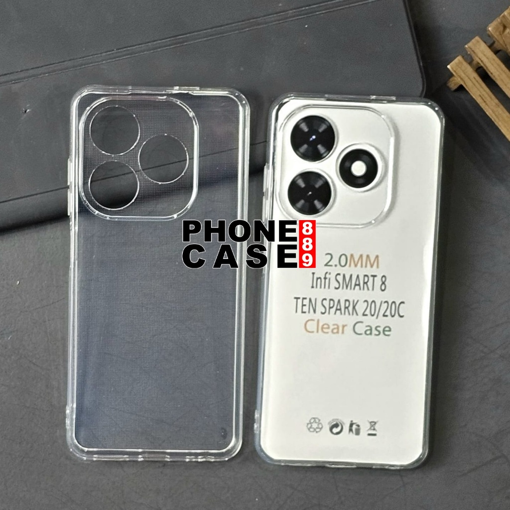 เคสใส เคสใส 2.0 มม. เคสใส INFINIX SMART 8 INFINIX SMART 8 PRO INFINIX SMART 8 PLUS CH-1