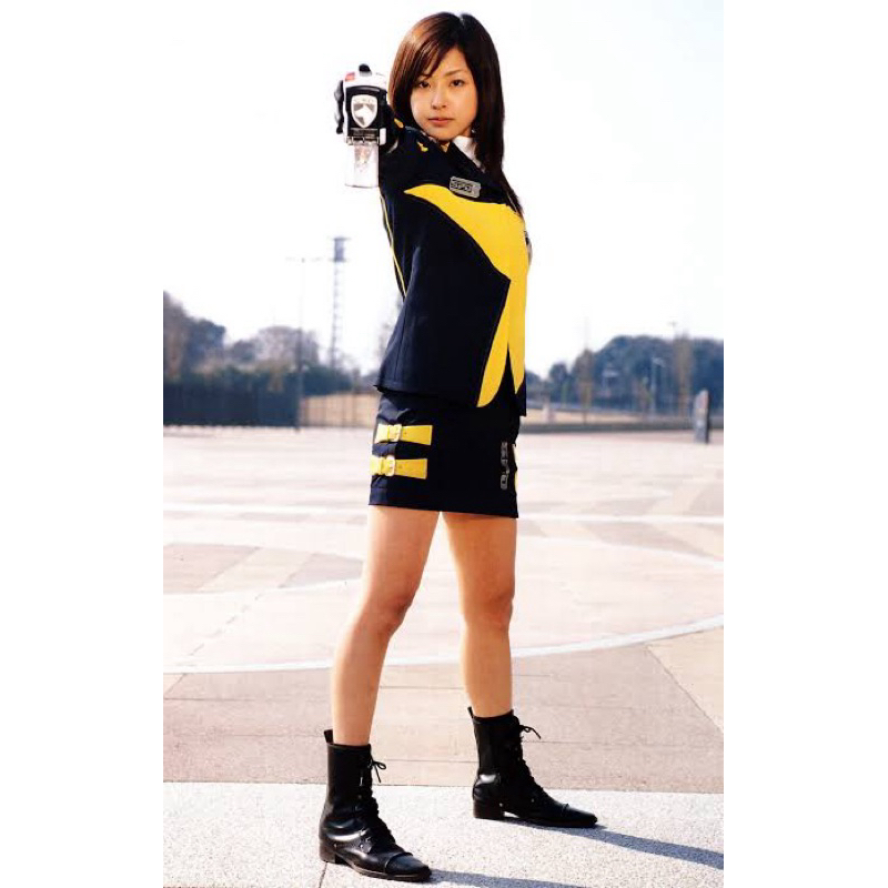 Dekarer สีเหลืองจัสมินชุดคอสเพลย์ Power Ranger SPD