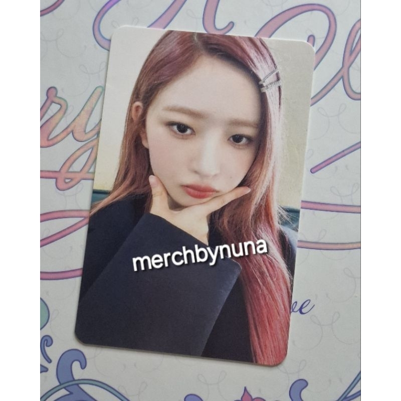 Photocard Rei Ive Broadcast Ive Mine อย่างเป็นทางการ