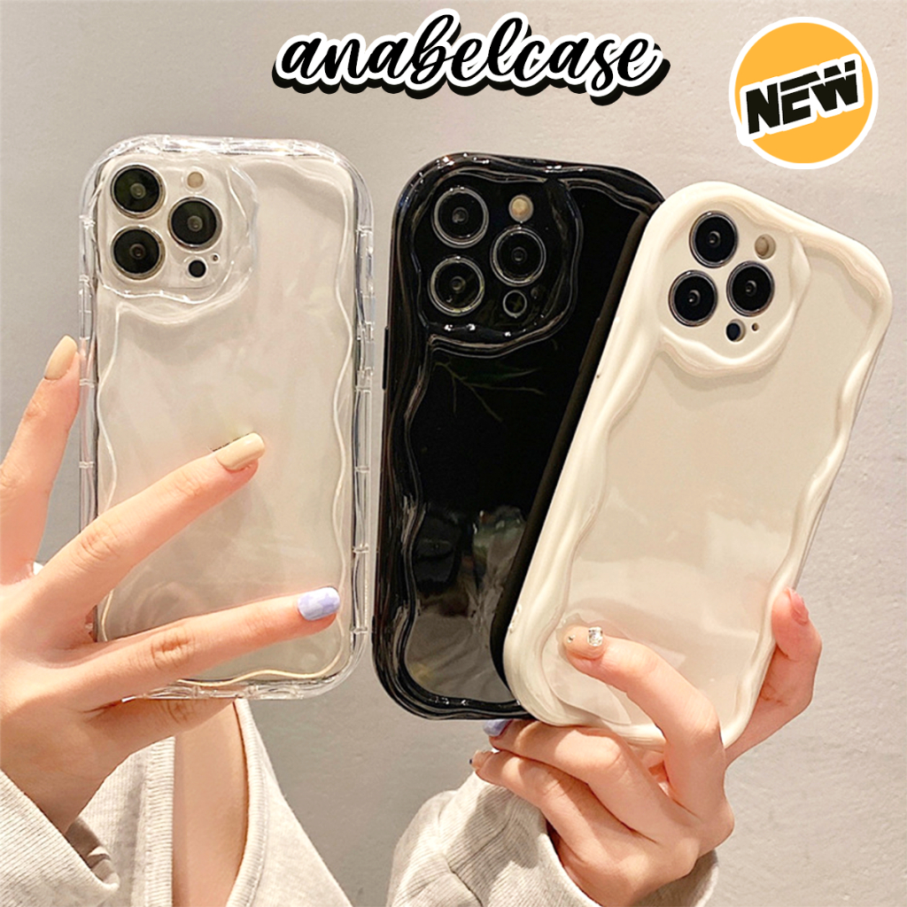 SOFTCASE CURLY สําหรับ VIVO Y03 Y03T Y18 Y28 Y17S V30E V30 PRO Y100 4G/5G V27E V27 5G V25E V25 5G V2