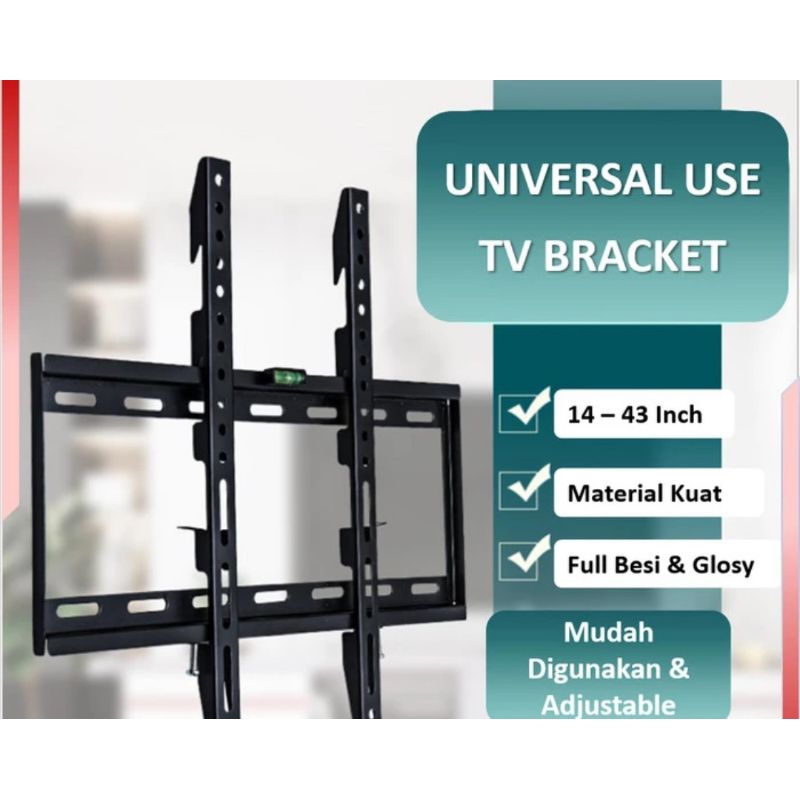 UNIVERSAL TV แร็คแขวนทีวี Bracket 14-43 IN LED TV Bracket SMART TV DIGITAL