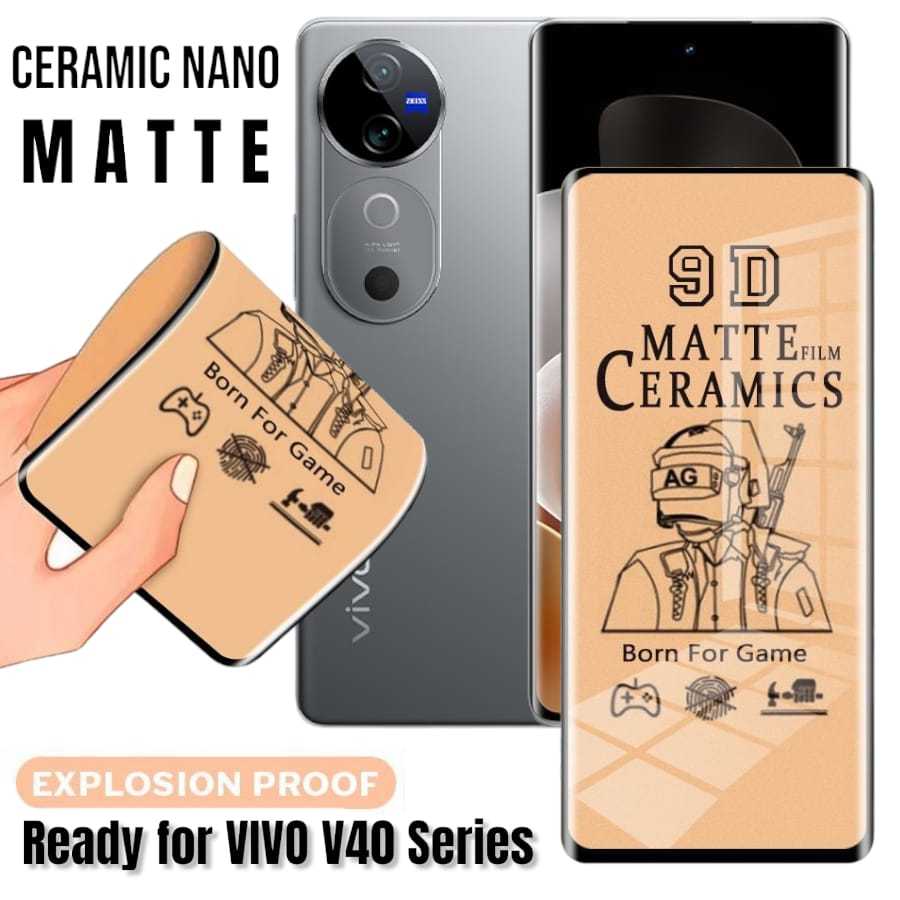 LAYARกระจกนิรภัยนาโนเซรามิคVIVO V60 5G V60Lite V60E V50 V50Lite V40 V40Lite V40Pro V30 V30Pro V30E V