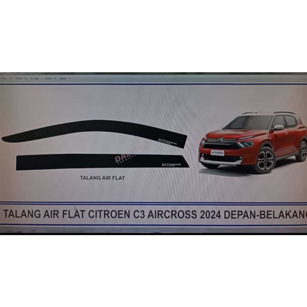 Citroen C3 Aircross 2024 รางน้ําน้ํา