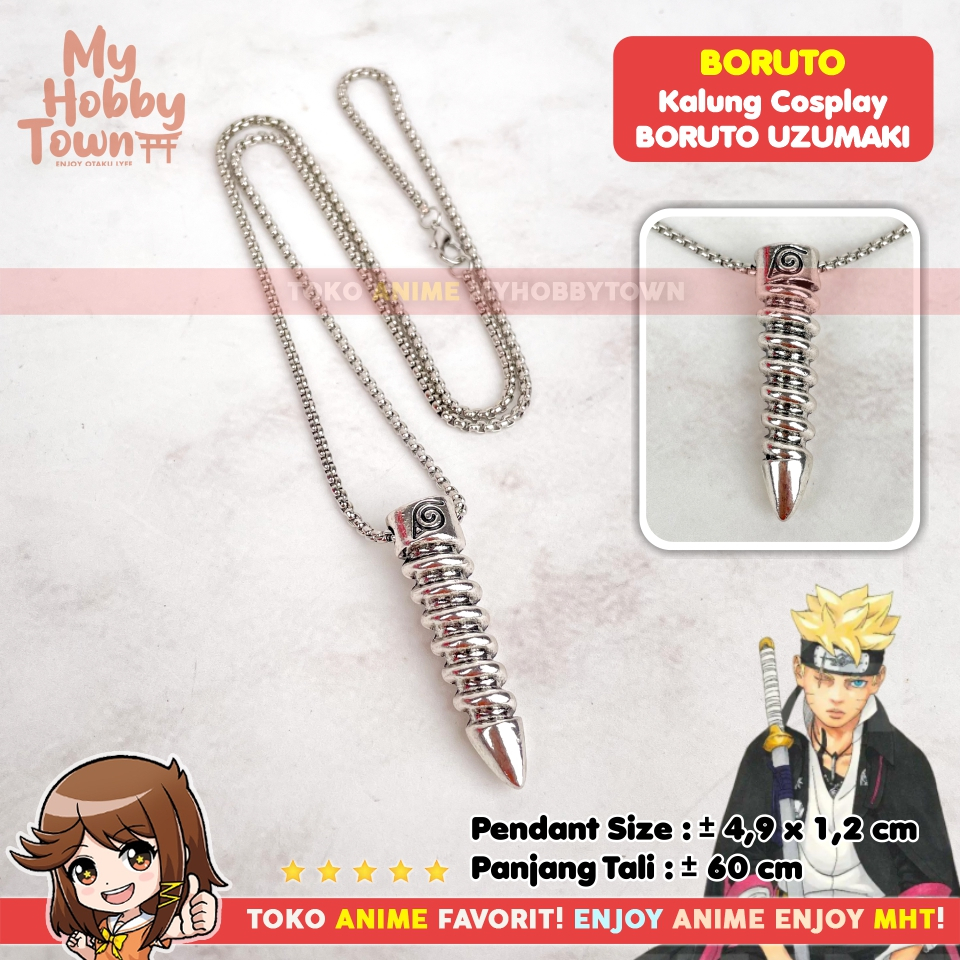 Boruto Two Blue Vortex อะนิเมะคอสเพลย์สร้อยคอ - Boruto Uzumaki