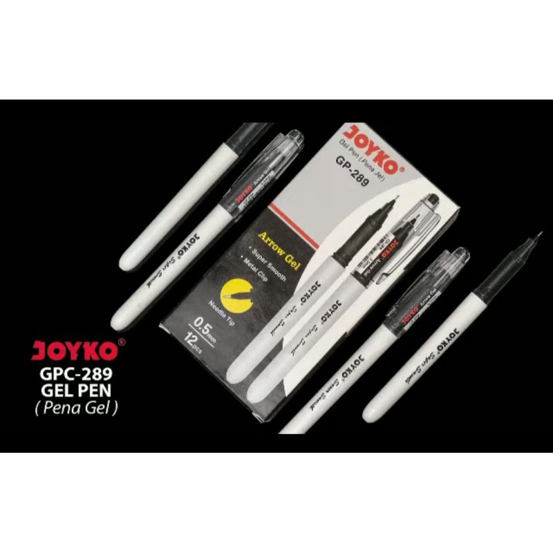 JOYKO 0.5MM GP-289 GEL BALLPOINT (12 เมล็ด)