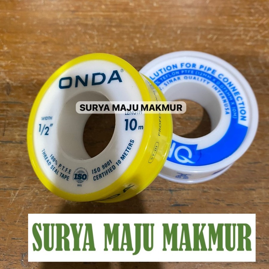 ซีลเทป HQ SEAL TAPE ONDA - PIPE THREAD ADHESIVE - SEALTAPE - TBA - PIPE INSULATION - ซีล PIPE ADHESI