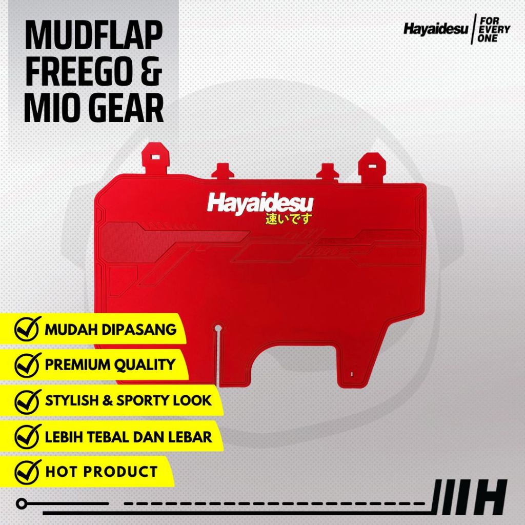 Hayidesu MudFlap FREEGO / Mio GEAR FREEGO Mudguard / Mio GEAR อุปกรณ์เสริม Variations