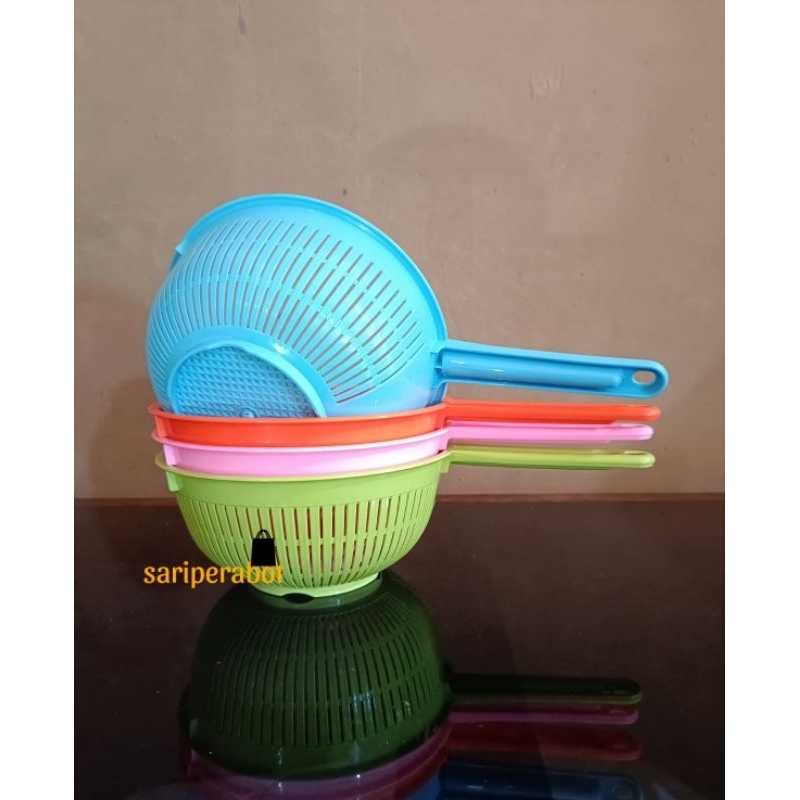 Kanaya Handle Strainer/Noodle Filter/ท่อระบายน้ําผักและผลไม้ วัสดุหนาพิเศษ MARIO