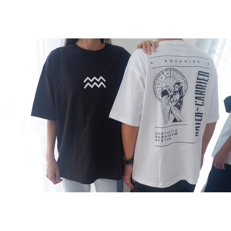 Deline - LABORE AQUARIUS UNISEX OVERSIZE KAOS // OVERSIZE KAOS // TSHIRT