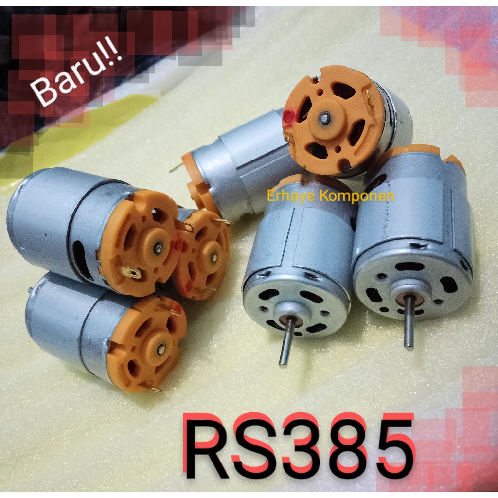 RS380 5-18V 3000rpm DC มอเตอร์