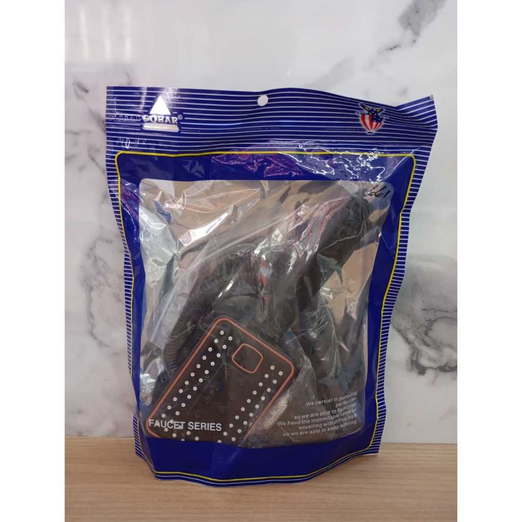 SOBAR 1/2" ฝักบัวสายอ่อนสีดํา