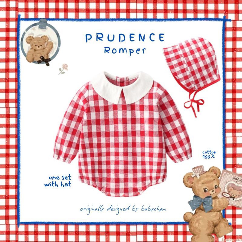 BABYCHAN - PRUDENCE ROMPER ชุดรอมเปอร์เด็กน่ารัก