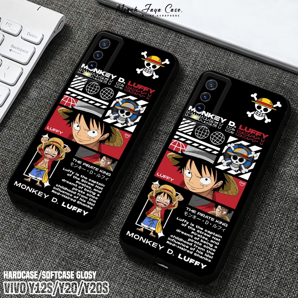 เคสโทรศัพท์ HP VIVO Y12S/Y20/Y20S - VIVO Y20S/Y20/Y12S ONE PIECE Motif Case - เคสโทรศัพท์ VIVO Y20 -