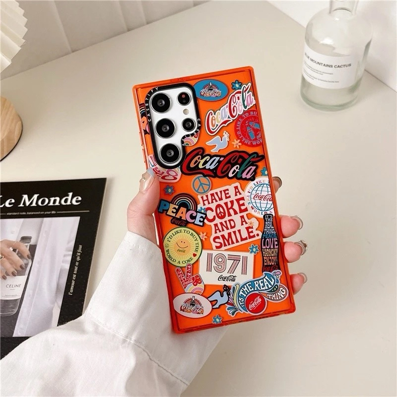 Casetify Coca Cola Drink Case Full Cover Drink Iphone 16 16 Pro Max 15 15Pro 15ProMax 14 14Pro 14Pro