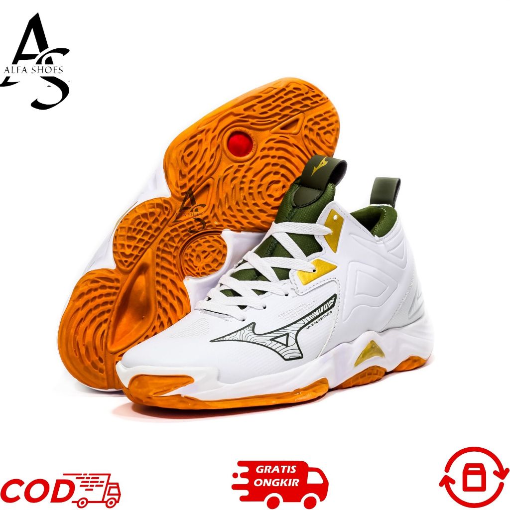 Mizuno HIGH WAVE MOMENTUM 3 รองเท้ากีฬาผู้หญิง VOLLY