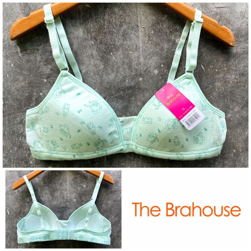 CODE BT218 GRN เสื้อชั้นในเด็กและวัยรุ่น Size เท่านั้น 34B, 36B