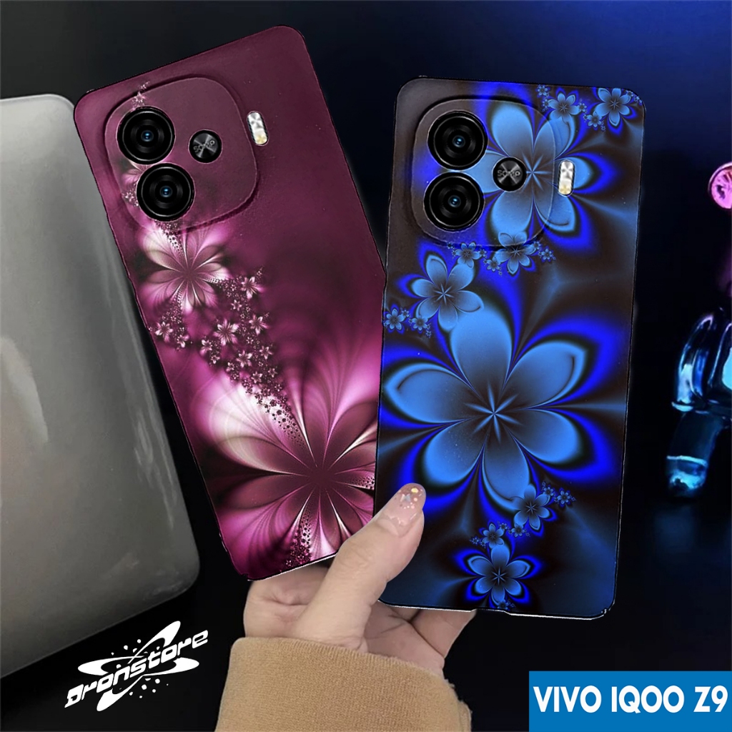 CASE VIVO IQOO Z9 Z9X Z7X FLOWER MOTIF - 20 - SOFTCASE HARDCASE PROTECT CAMERA - SKENTEENAGE