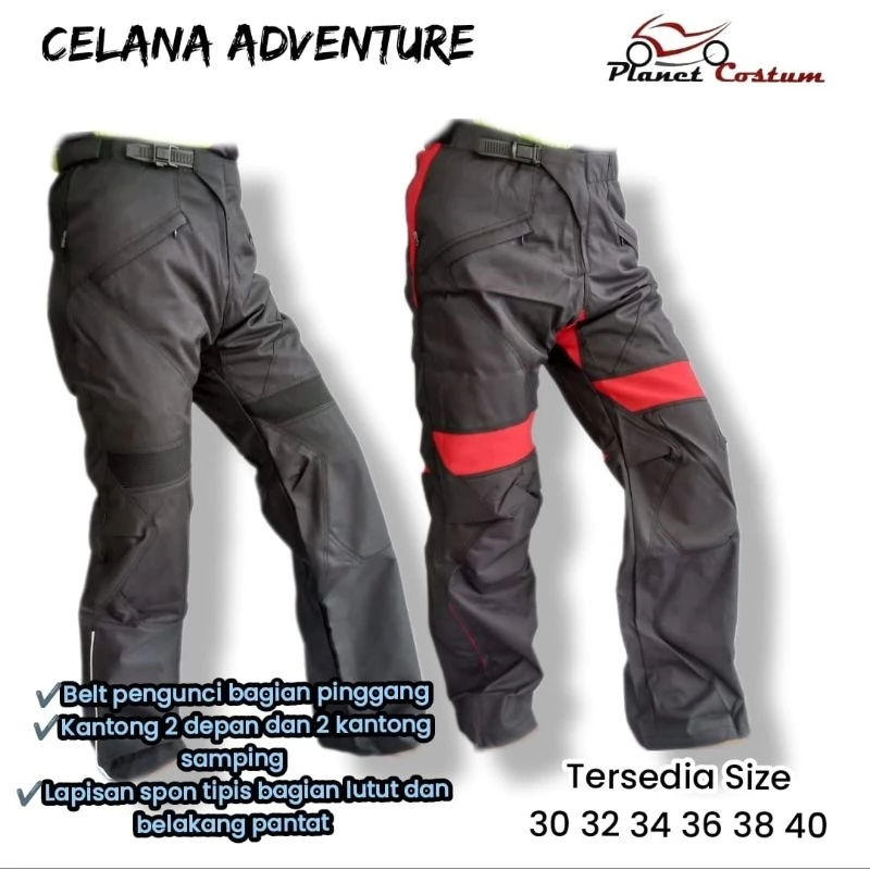 PCCL1 กางเกงทัวร์ริ่งการผจญภัยรุ่น cordura ล่าสุด วัสดุกันลม thumbnail 3