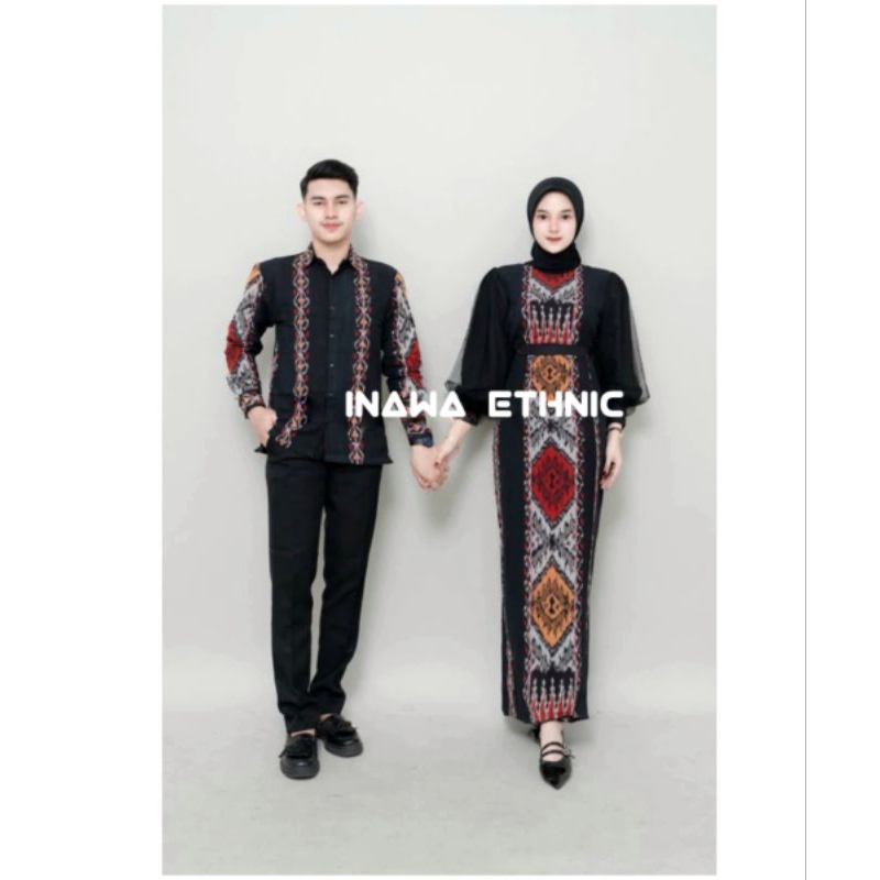 COUPLE WOVEN CLOTHES - COUPLE WOVEN CLOTHES - COUPLE COUPLE DRESS - WOVEN DRESS