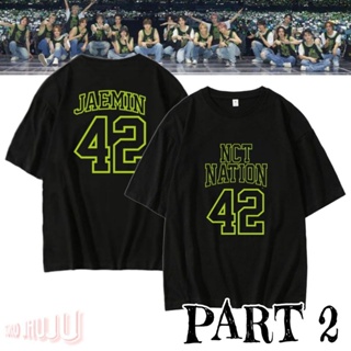 เสื้อยืด ลาย Nct Nation 2023 สีดํา รหัสอะไหล่ที่ 2