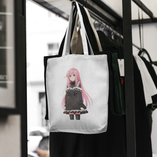 กระเป๋าโท้ท ผ้าแคนวาส ลายการ์ตูนอนิเมะ bocchi the rock tote bag bocchi the rock Totebag สําหรับของที่ระลึก ของที่ระลึก 18 ชิ้น