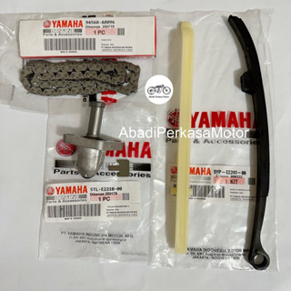 ตัวปรับความตึงโซ่ Keteng + Keteng Tonjokan + ลิ้นยาง Yamaha Jupiter Mx Old Old (5YP)