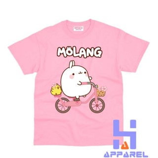 เสื้อยืด ลาย MOLANG YOUTUBE สําหรับเด็ก