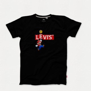 เสื้อยืด พิมพ์ลาย Super Mario Bros Levis สําหรับเด็ก