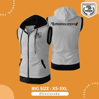 เสื้อแจ็กเก็ต เสื้อฮู้ดดี้ ผ้าฟลีซ ลาย Mazda Speed Motorsport ขนาดใหญ่ ไซซ์ XS S M L XL XXL 3XL 4XL 5XL สําหรับผู้ชาย ผู้หญิง