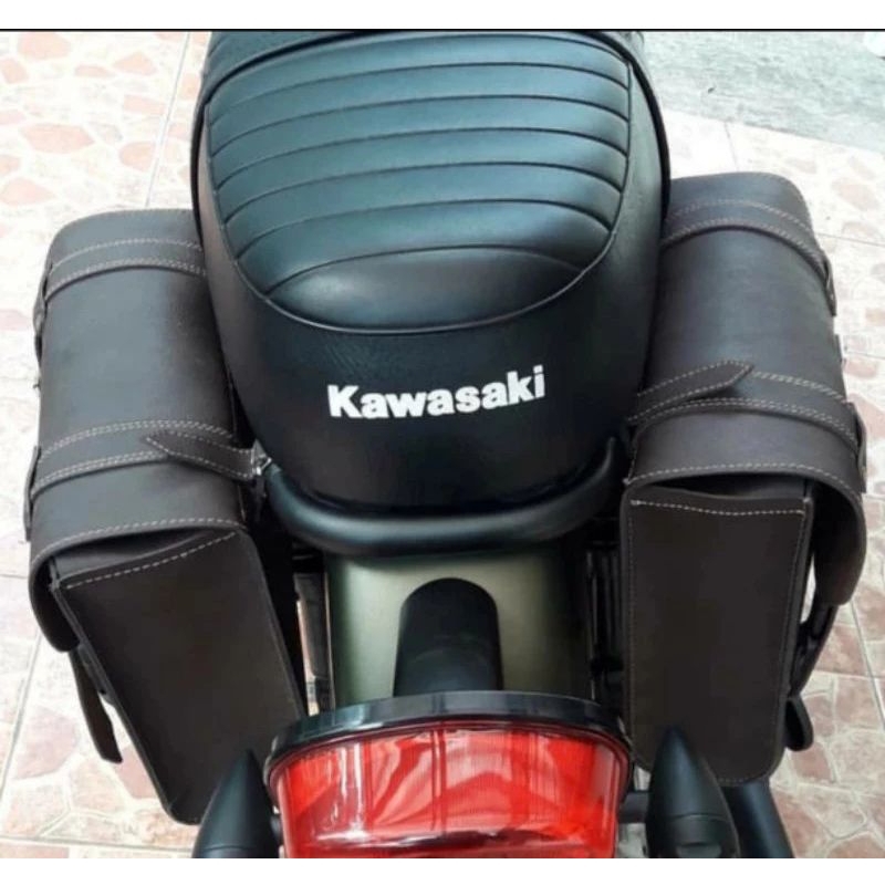 W175 กระเป๋ามอเตอร์ไซค์.กระเป๋าด้านข้างสําหรับ Kawasaki W175