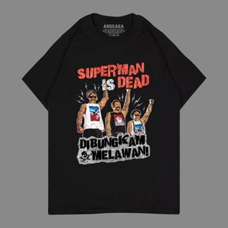 เสื้อยืด พิมพ์ลาย Superman IS DEAD Silenced Against SID สไตล์พังก์ สําหรับผู้ชาย และผู้หญิง