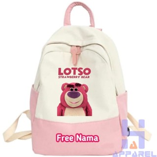 Lotso TOY STORY กระเป๋าเป้สะพายหลัง สําหรับเด็ก