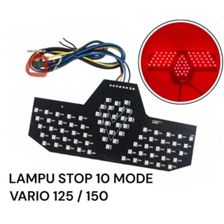 ใหม่ ไฟหยุด LED 125 Vario 150 10 โหมด 125 Vario 150 2018-2023