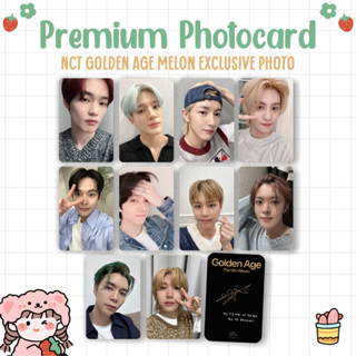 โฟโต้การ์ด HIJAU PC พรีเมี่ยม NCT GOLDEN AGE &amp; DECO Green SET