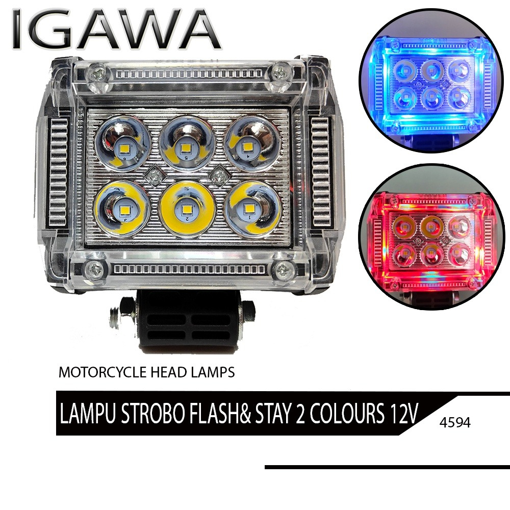 STR00B0 FL4SH และ STAY CWL Cree Work 2 สี 4594 6 LED S0R0T ไฟหน้า