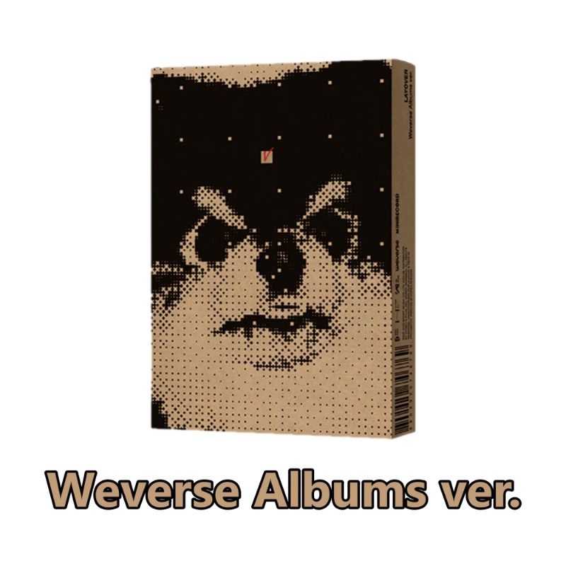 พร้อม BTS V TAEHYUNG LAYOVER ALBUM WEVERSE 1ST PRESS SEALED WITH POB PHOCARD อย่างเป็นทางการโปสเตอร์