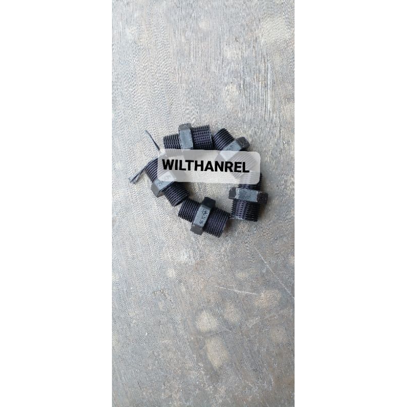 ลดหัวนม hdpe 3/4" 1/2" ข้อต่อ hdpe