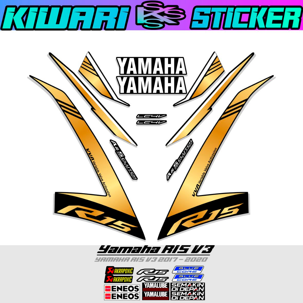 แถบ YAMAHA R15/V3***