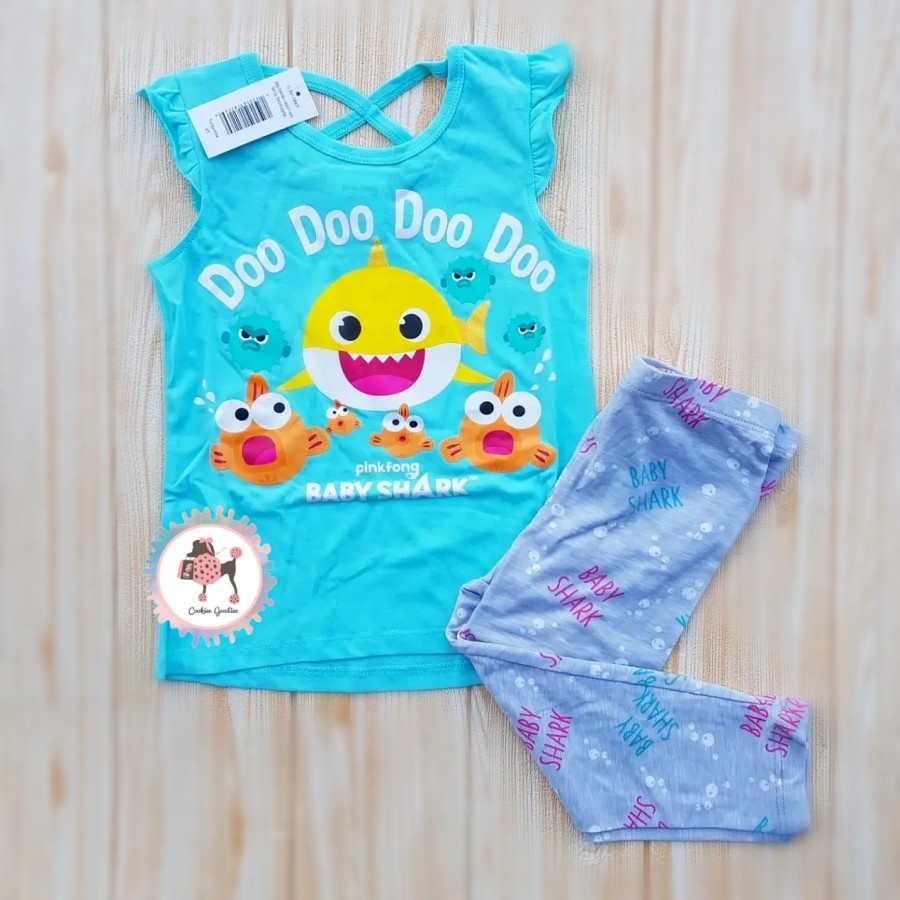 Baby Shark Doo Doo Doo Legging Set ขนาด 4T