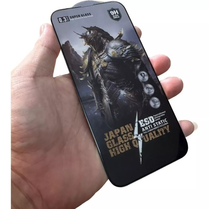 TEMPERED GLASS ESD ANTI STATIC FULL SCREEN LCD 9H คุณภาพสูง SUPER GLASS 3/3I/3 Pro
